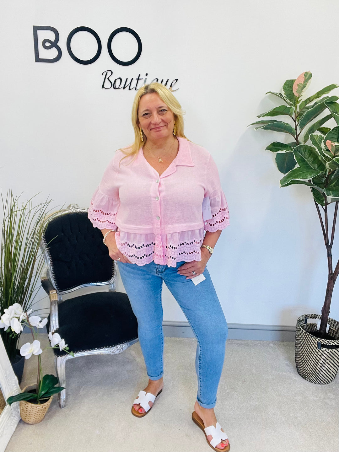 LADIES WOMENS BLUE SKINNY DENIM JEANS