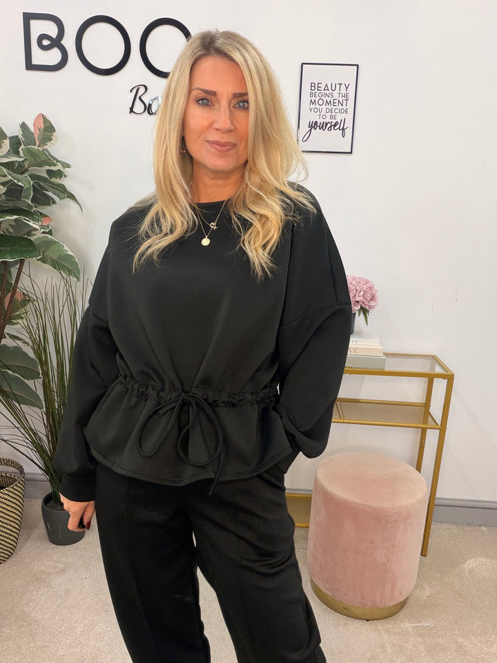 The CILLA scuba balloon leg trouser Co ord set - 6 colours