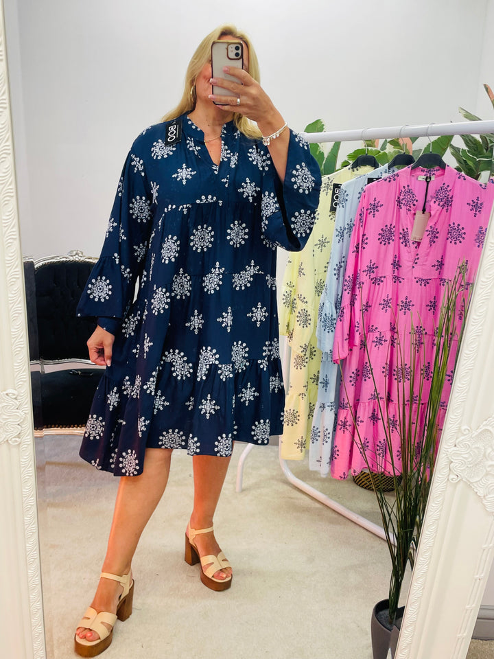 The AMARETTO smock dress - 4 colours
