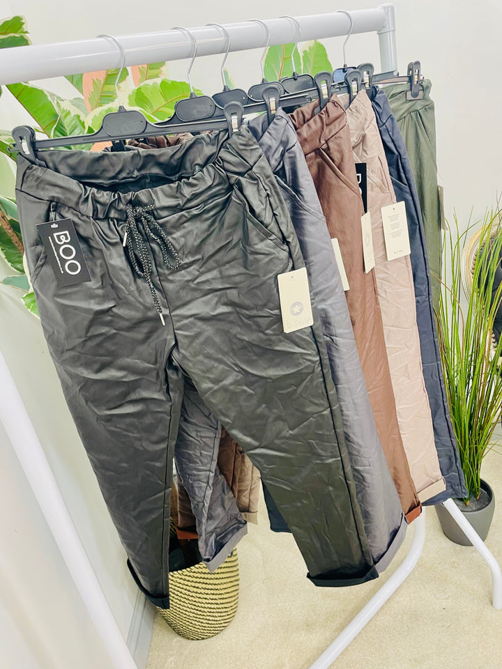 The NINA pu magic trousers - 6 colours