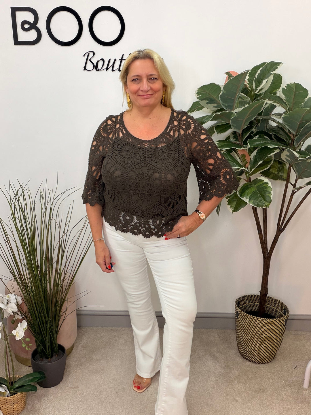 The TIA crochet top - 9 colours