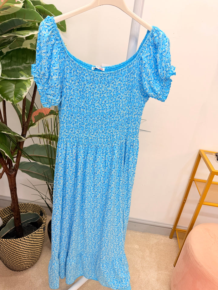 Ladies Fashion Summer Maxi Dress - Wine, Turquoise, Navy, Pink, Blue
