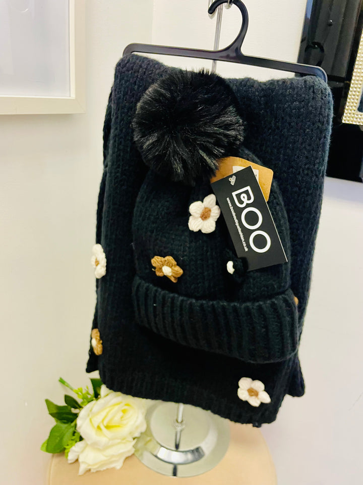 The PATRICIA scarf and hat set - 3 colours