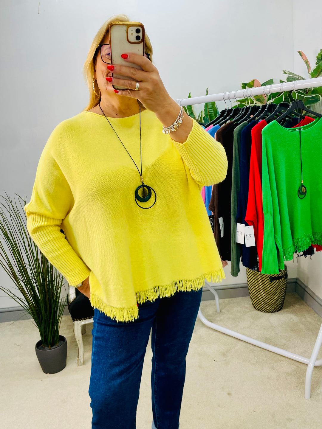 LADIES SOFT KNIT LOOSE FIT JUMPER - 11 COLOURS