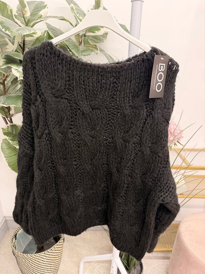 The STORM chunky cable knit jumper - 4 colours