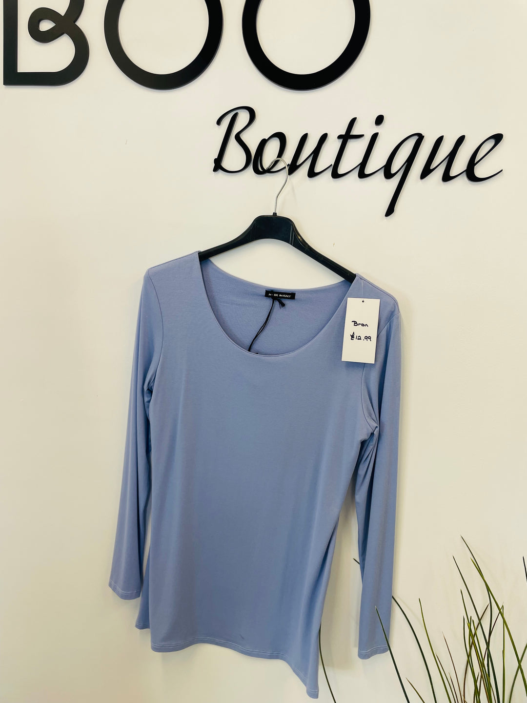 The BRON long sleeve basic top - lots of colours!