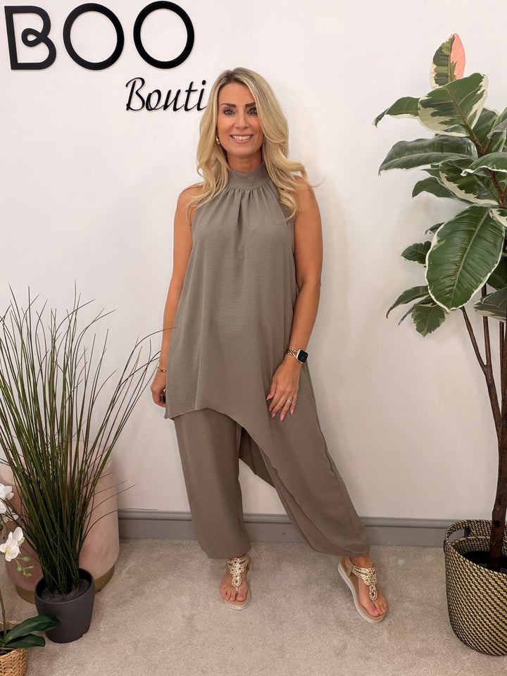 The MARSHA trouser Co ord - one orange only