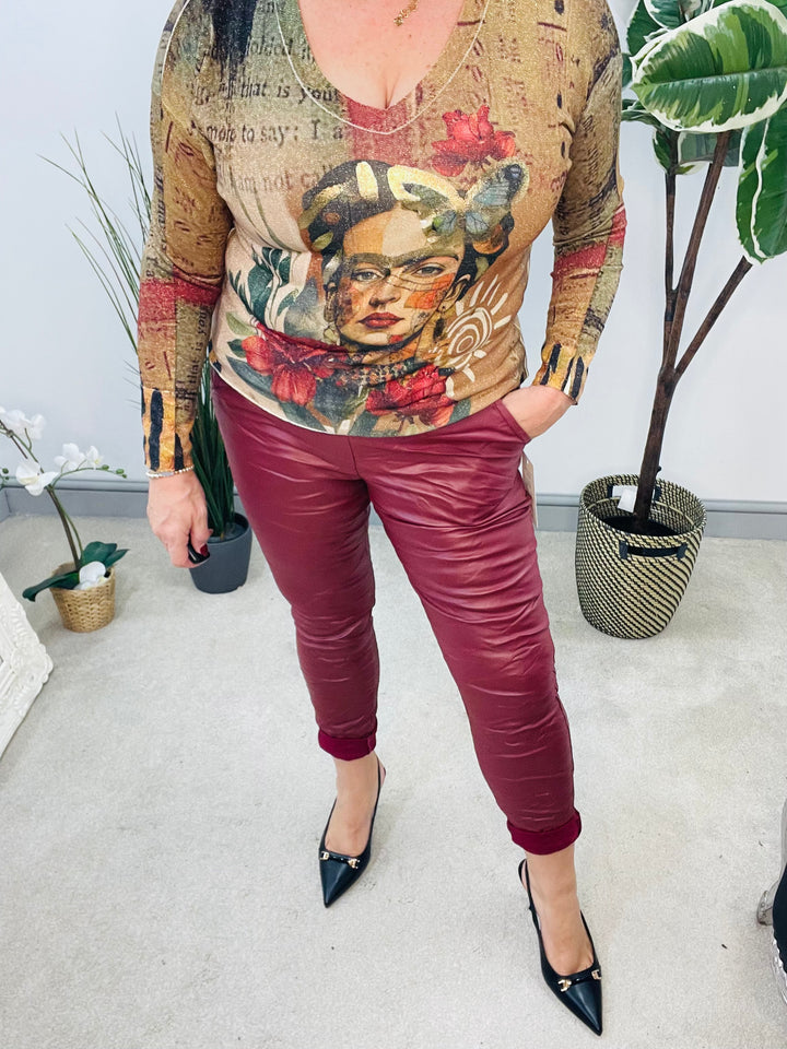 The NINA pu magic trousers - 6 colours