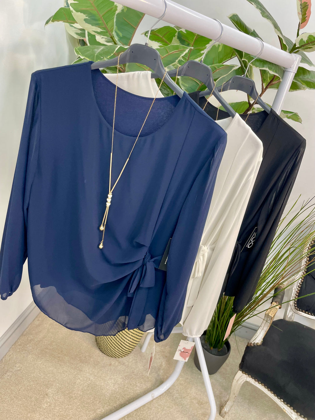 The GINNY top - 3 colours
