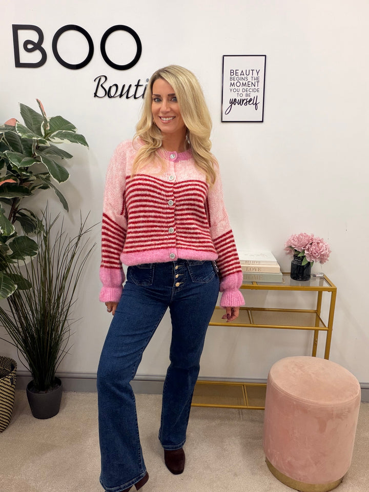 The SANDY stripe cardigan - 4 colours