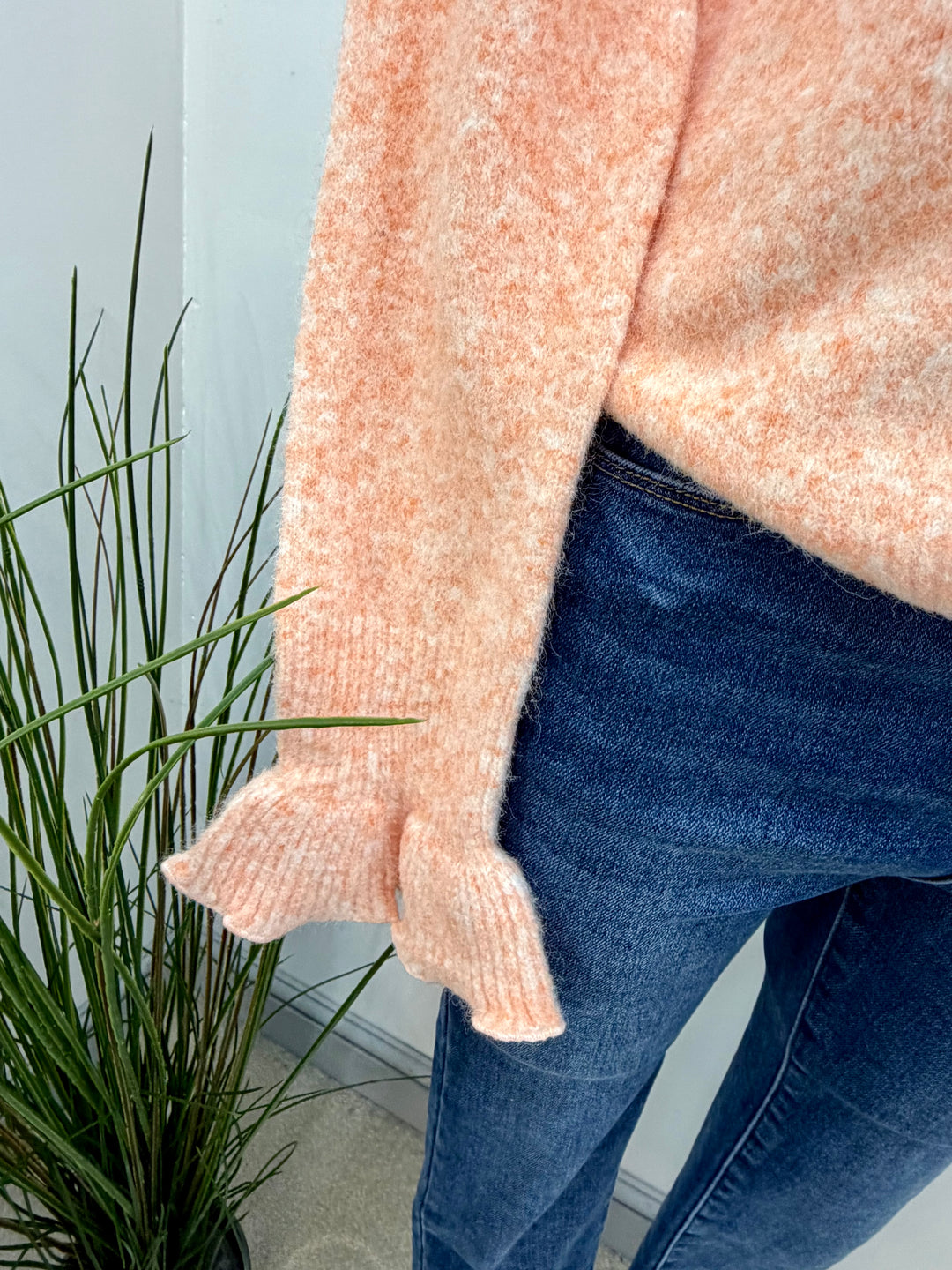 LADIES FASHION KNITTED CARDIGAN - BROWN, PEACH, PINK, BLUE & BEIGE