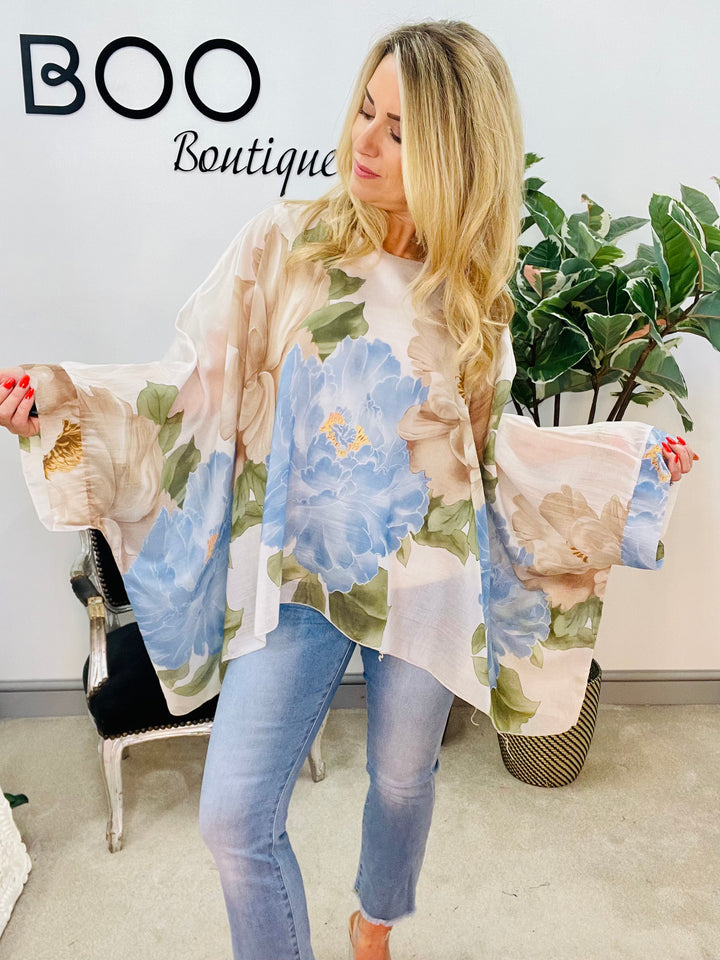 The CADIZ floaty top - 6 colours