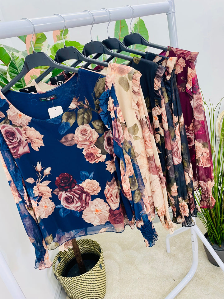 The ELENA top - 5 colours
