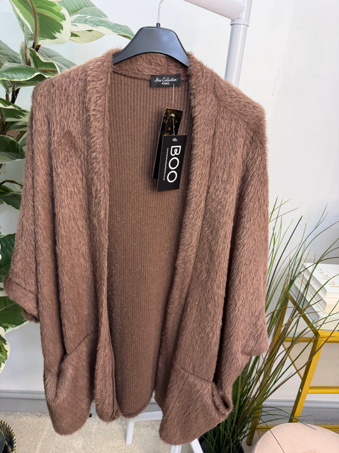 The BIANCA fluffy oversize cardigan - 4 colours