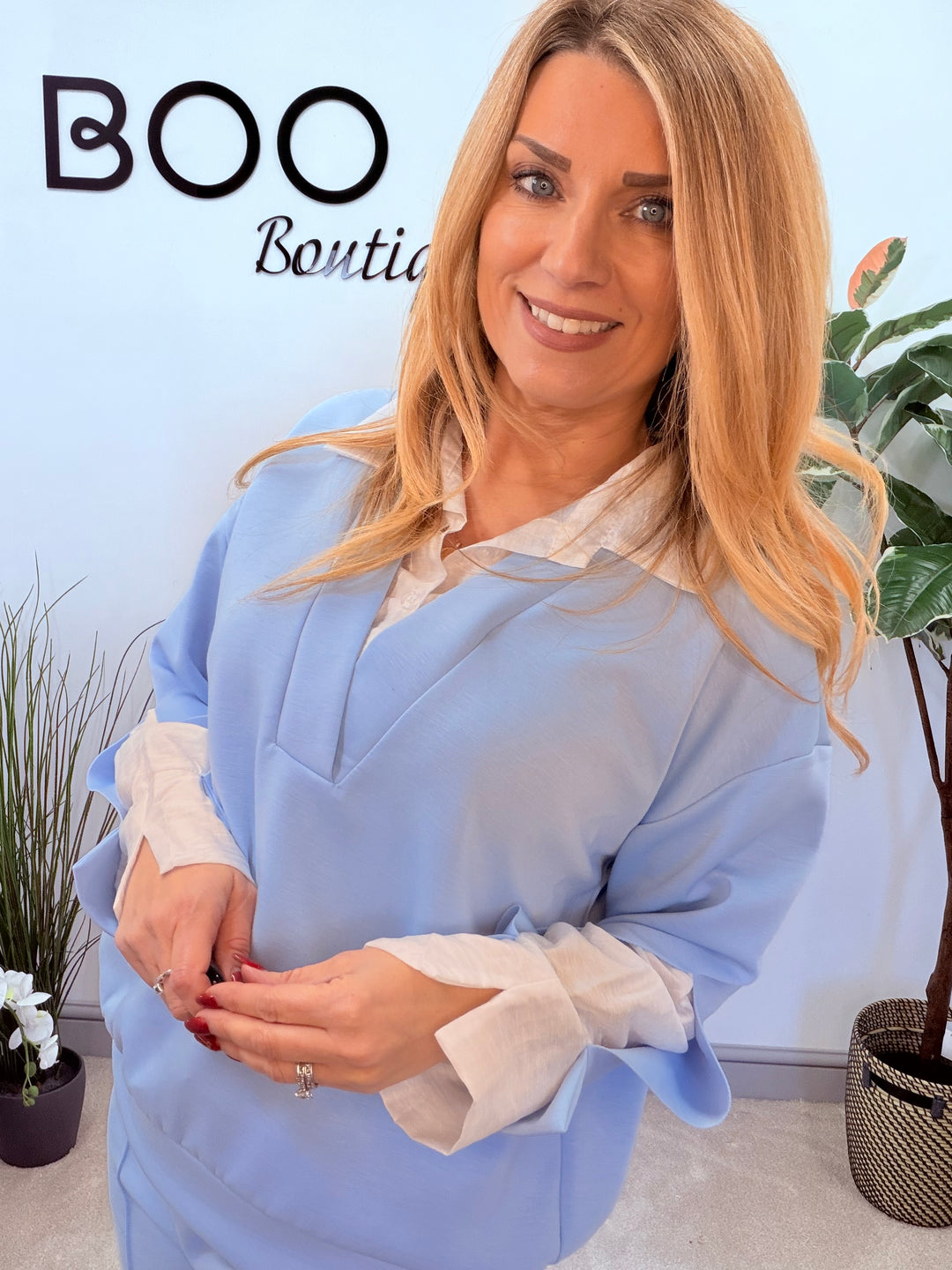 LADIES STRAIGHT LEG TROUSER CO ORD SET - LEMON, PINK, BEIGE, BLUE & BLACK