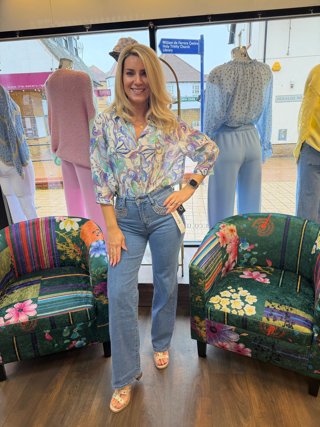 The PETA wide leg jeans