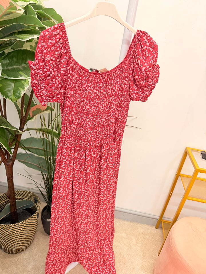 Ladies Fashion Summer Maxi Dress - Wine, Turquoise, Navy, Pink, Blue
