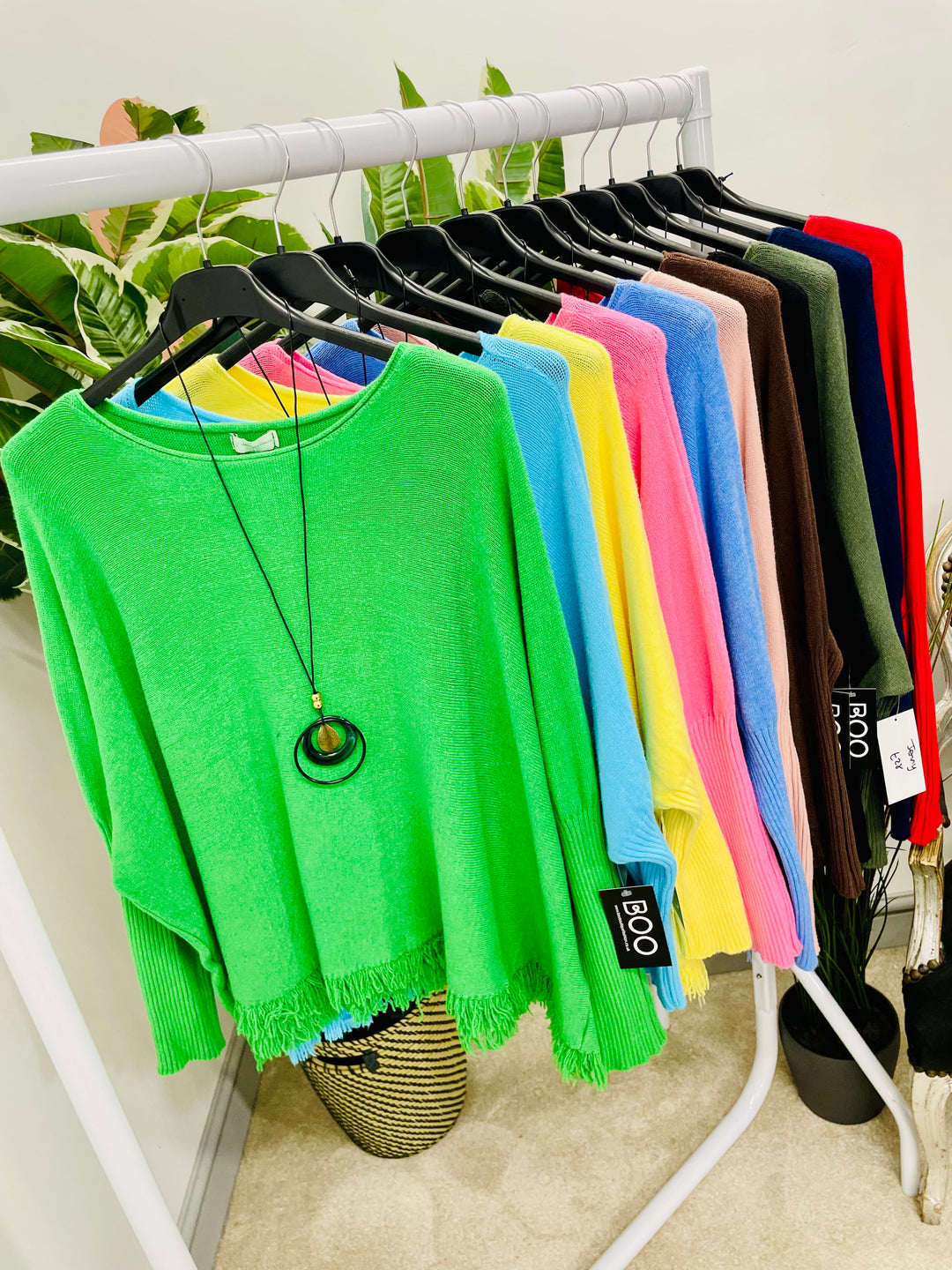 LADIES SOFT KNIT LOOSE FIT JUMPER - 11 COLOURS