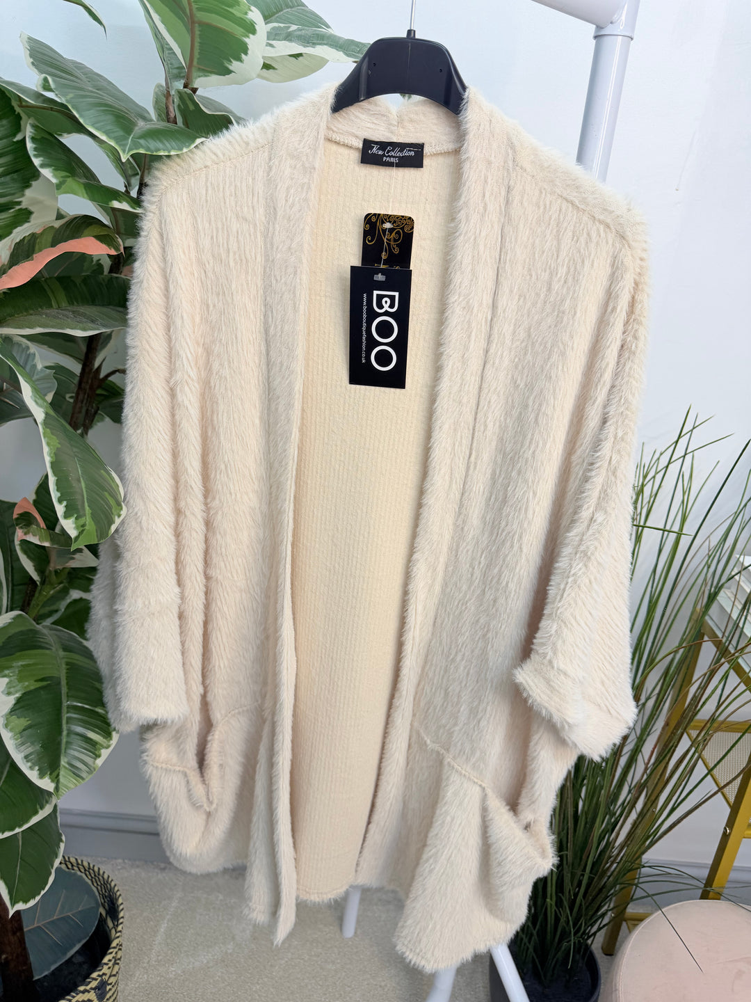 The BIANCA fluffy oversize cardigan - 4 colours