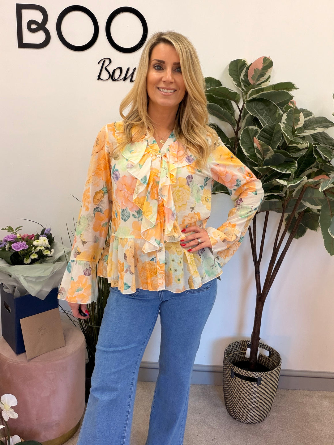 The SIAN floral blouse - 3 colours