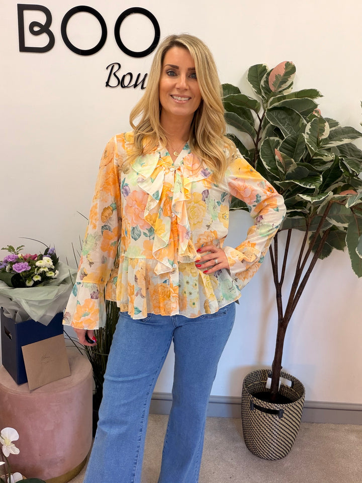 The SIAN floral blouse - 3 colours