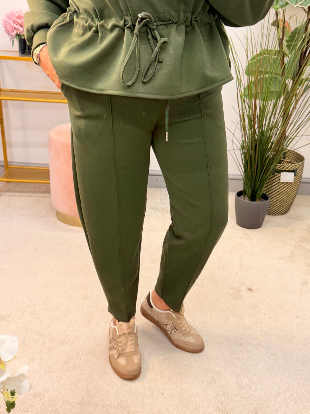 The CILLA scuba balloon leg trouser Co ord set - 6 colours