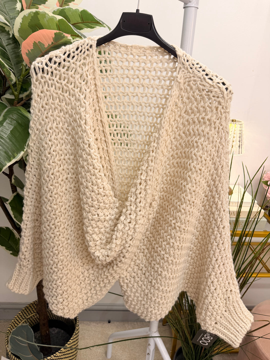 The ANN thick knit twist front jumper - 4 colours