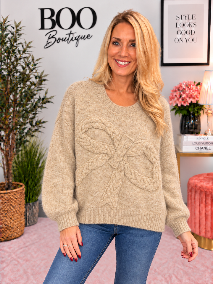The FLORENCE thick chunky knit jumper - 2 colours