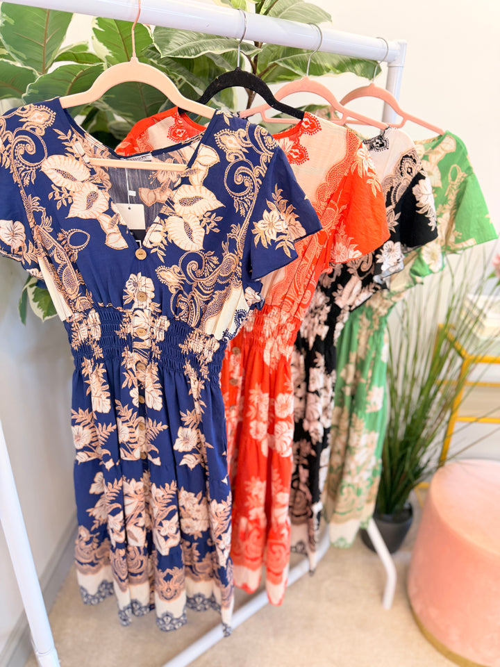 The FRAN dress - 4 colours
