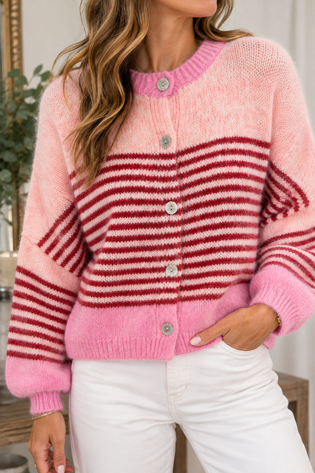 The SANDY stripe cardigan - 4 colours