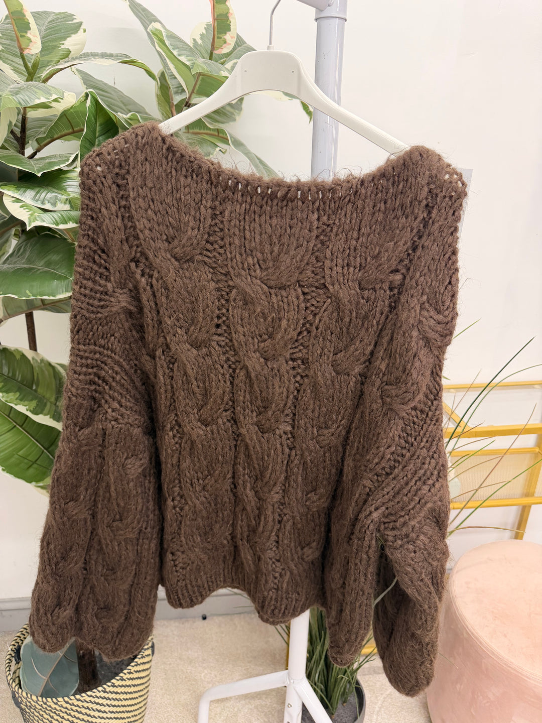 The STORM chunky cable knit jumper - 4 colours