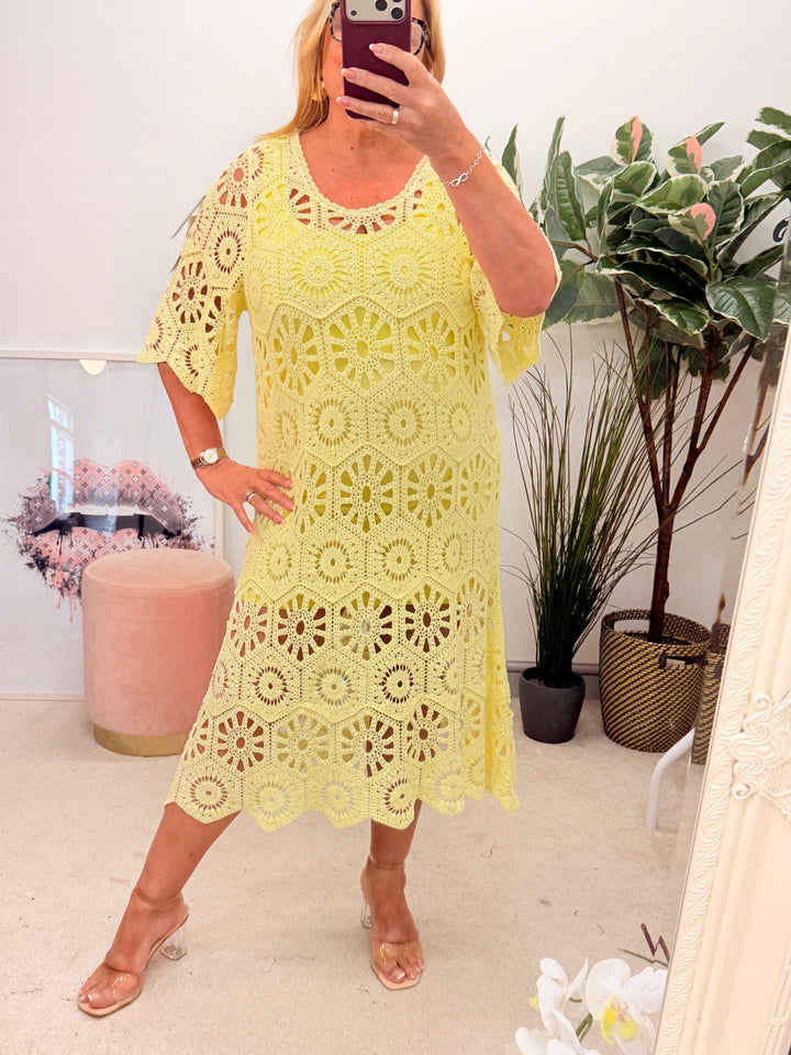 The CAIT crochet dress - 7 colours