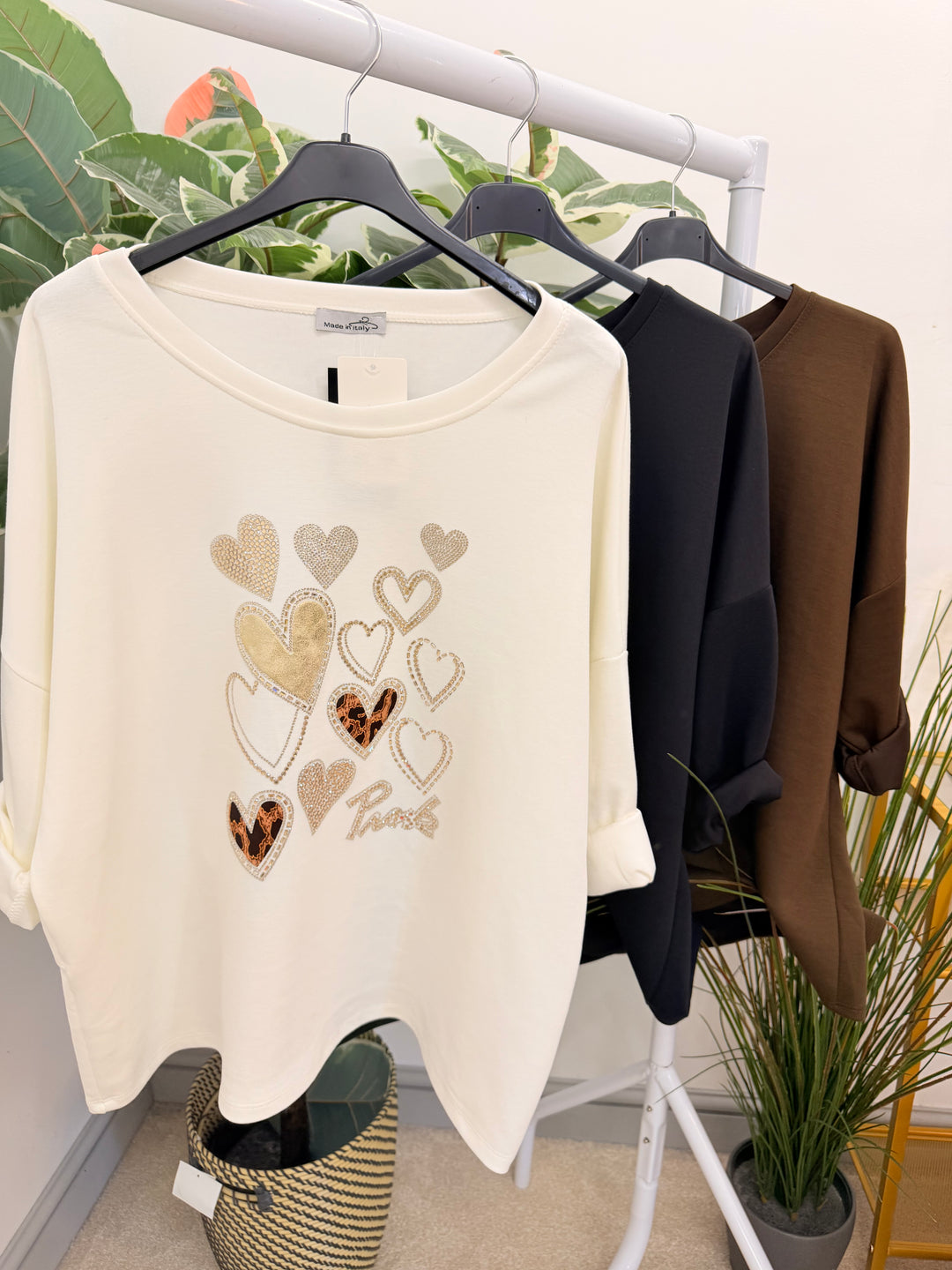 The CANDICE top - 3 colours