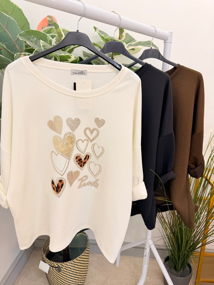 The CANDICE top - 3 colours