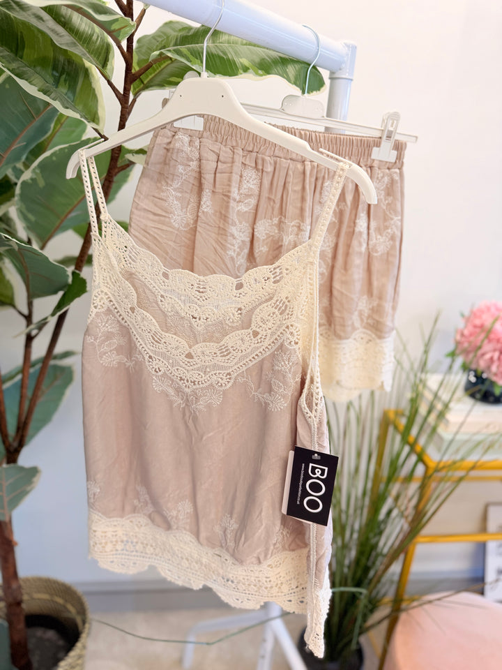 The ORCHID shorts Co ord - 3 colours