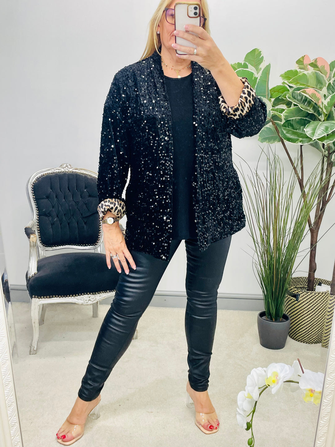 The MERRY sequin kimono jacket - 5 colours