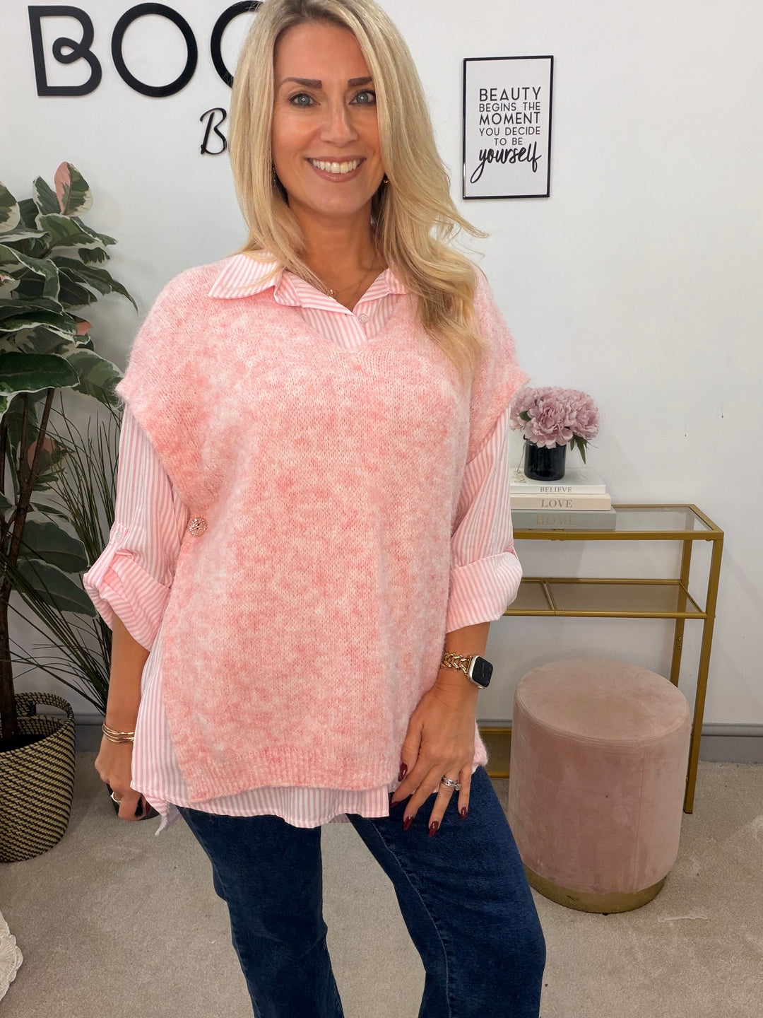 The PEACHES pinstripe shirt - 3 colours