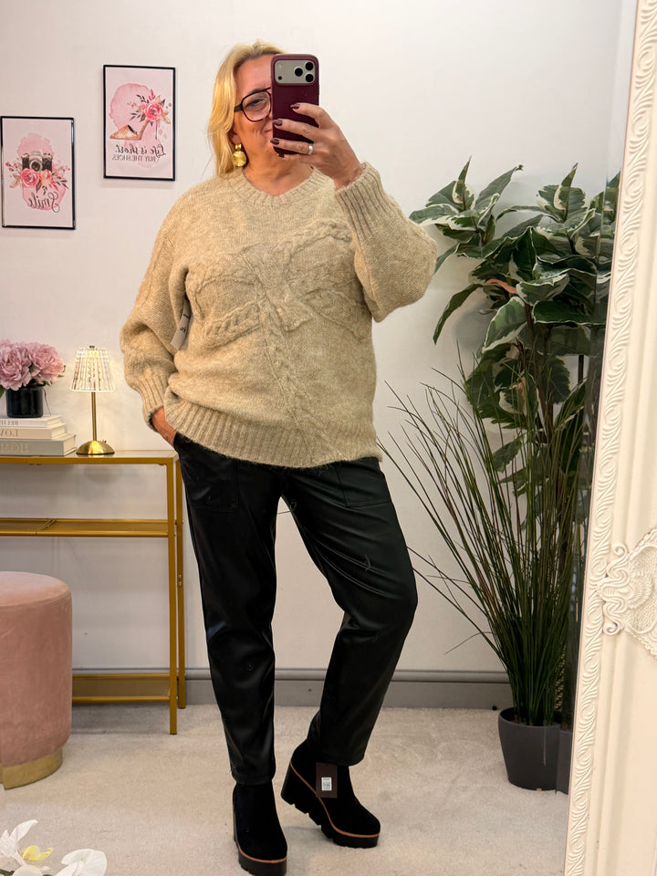The FLORENCE thick chunky knit jumper - 2 colours