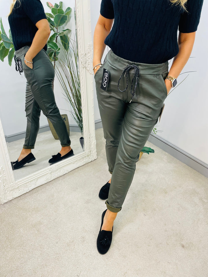 The NINA pu magic trousers - 6 colours