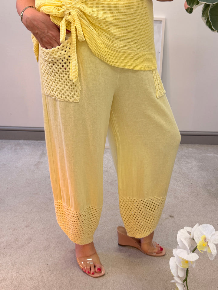 The FLOSS teabag linen trousers - 8 colours