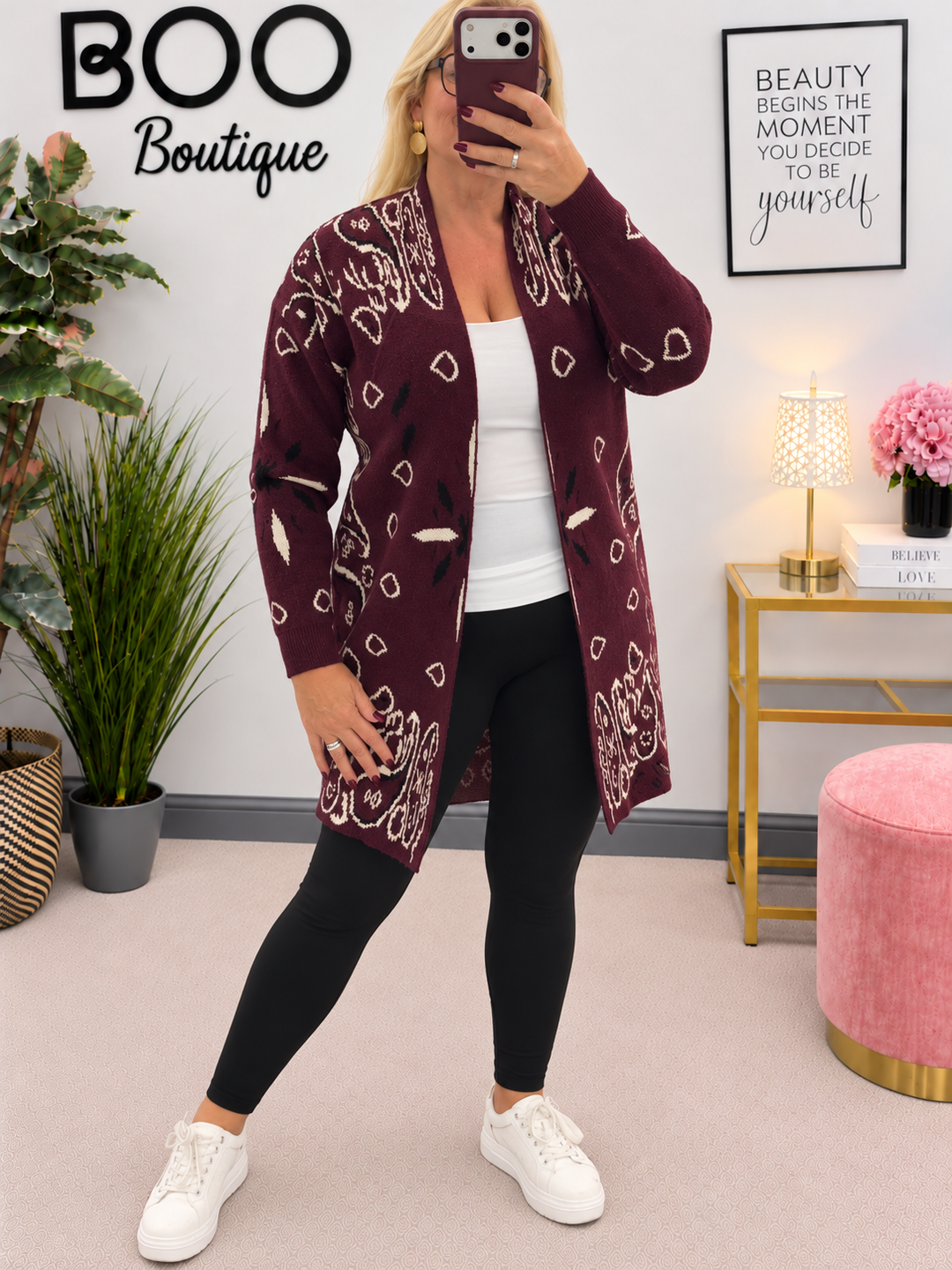 The RUSTIE bandana print cardigan - 3 colours