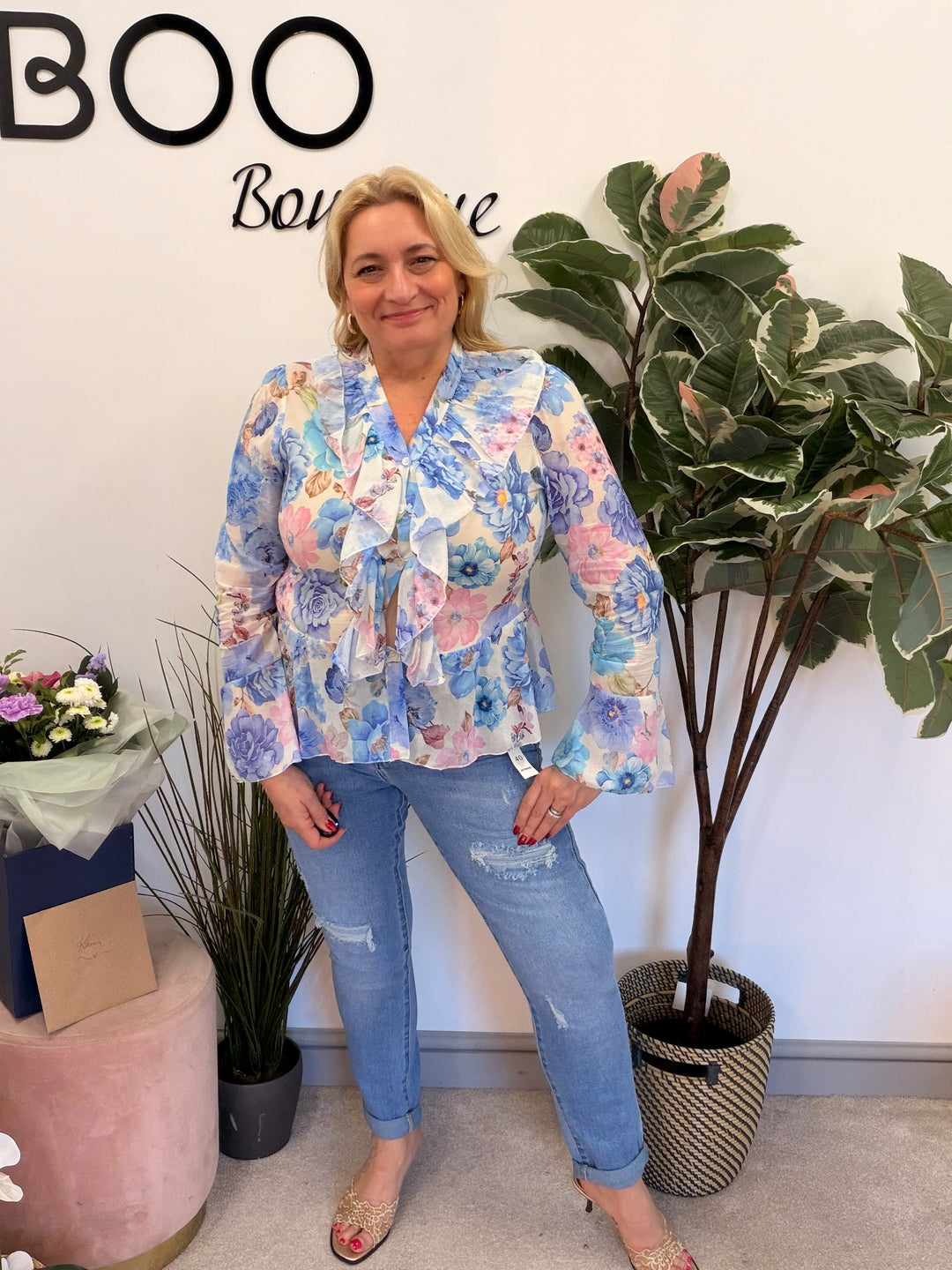 The SIAN floral blouse - 3 colours