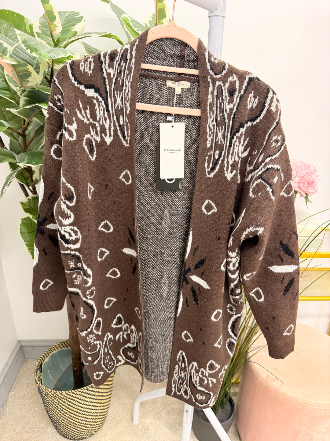 The RUSTIE bandana print cardigan - 3 colours