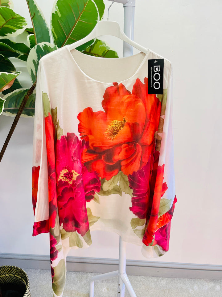 The CADIZ floaty top - 6 colours