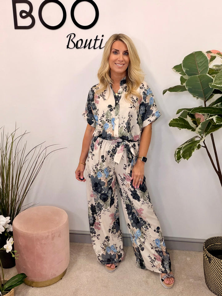 The ADITI trouser Co ord set - 2 colours