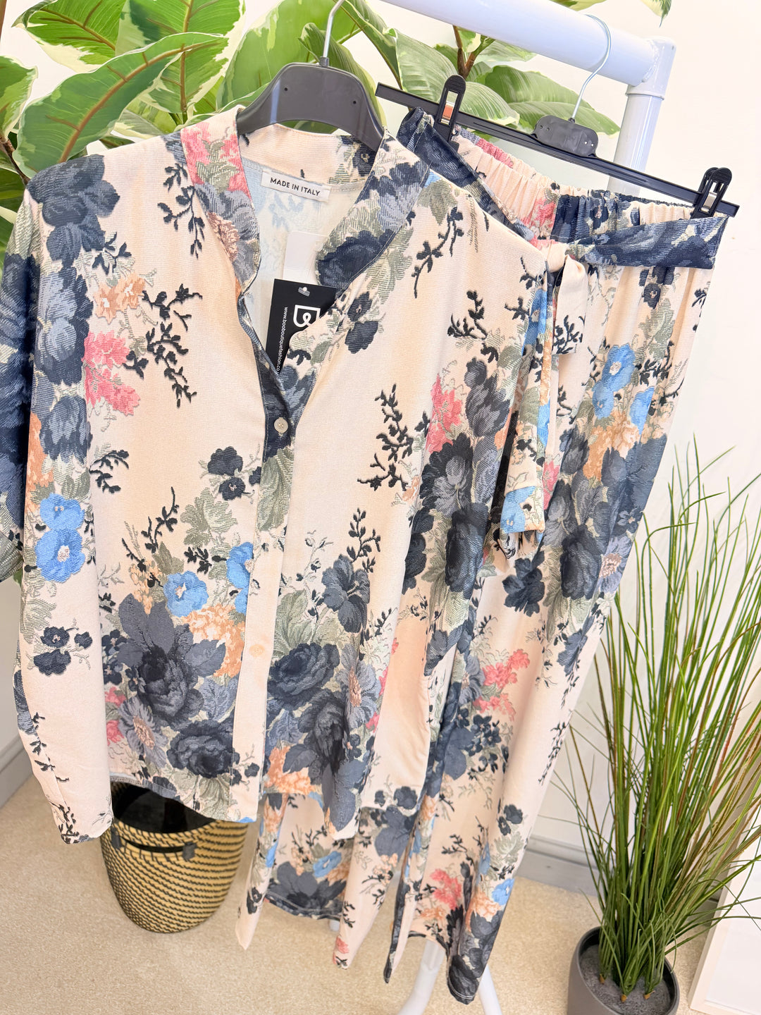 The ADITI trouser Co ord set - 2 colours