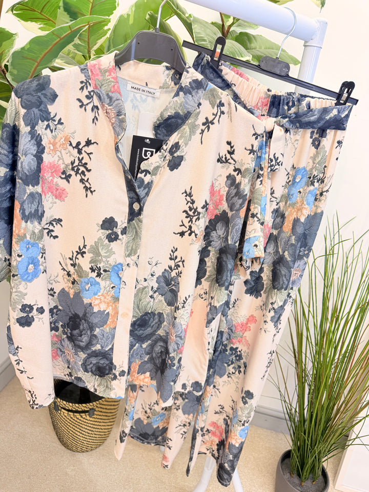 The ADITI trouser Co ord set - 2 colours