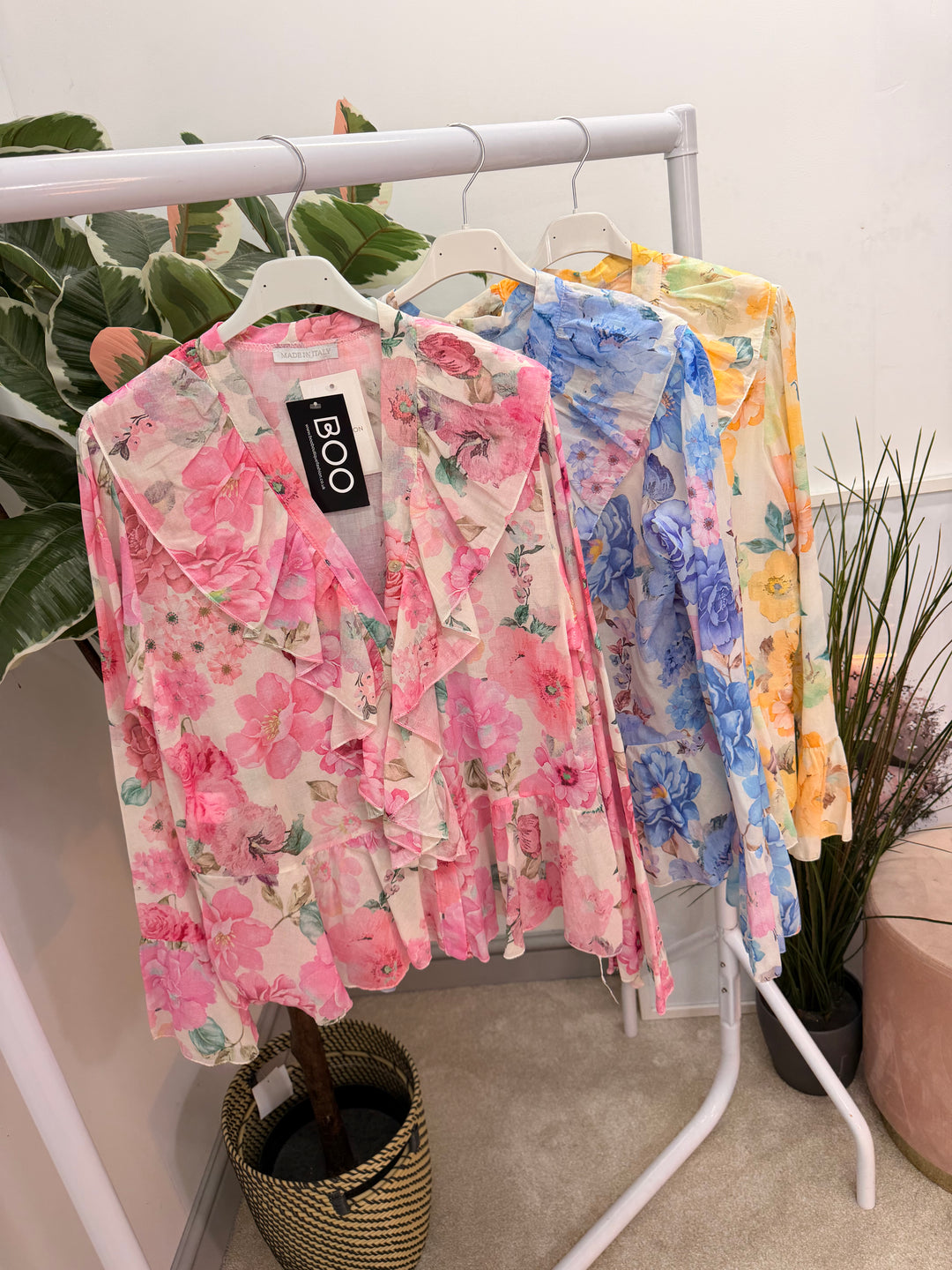 The SIAN floral blouse - 3 colours