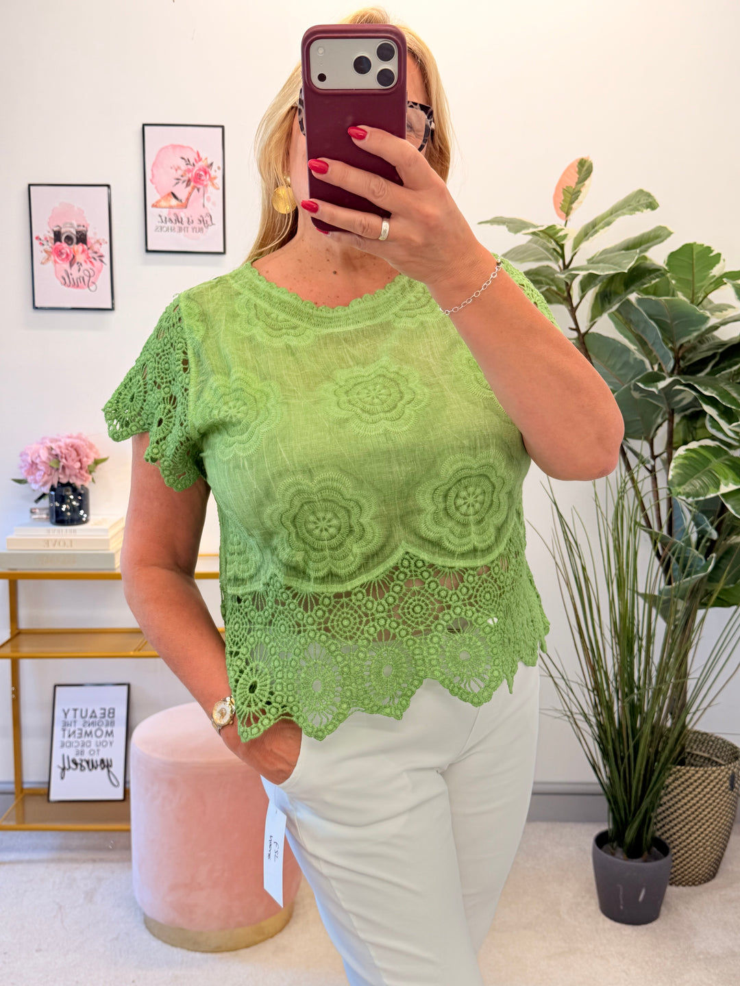The MANDY top - 4 colours