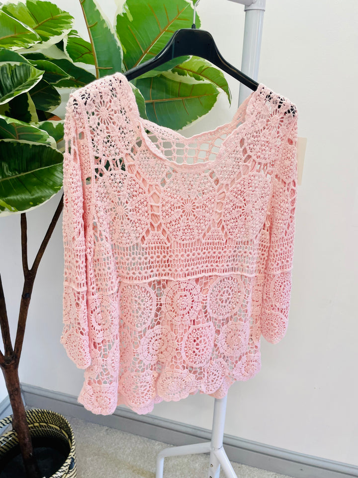 The LIVVY crochet top - 2 colours